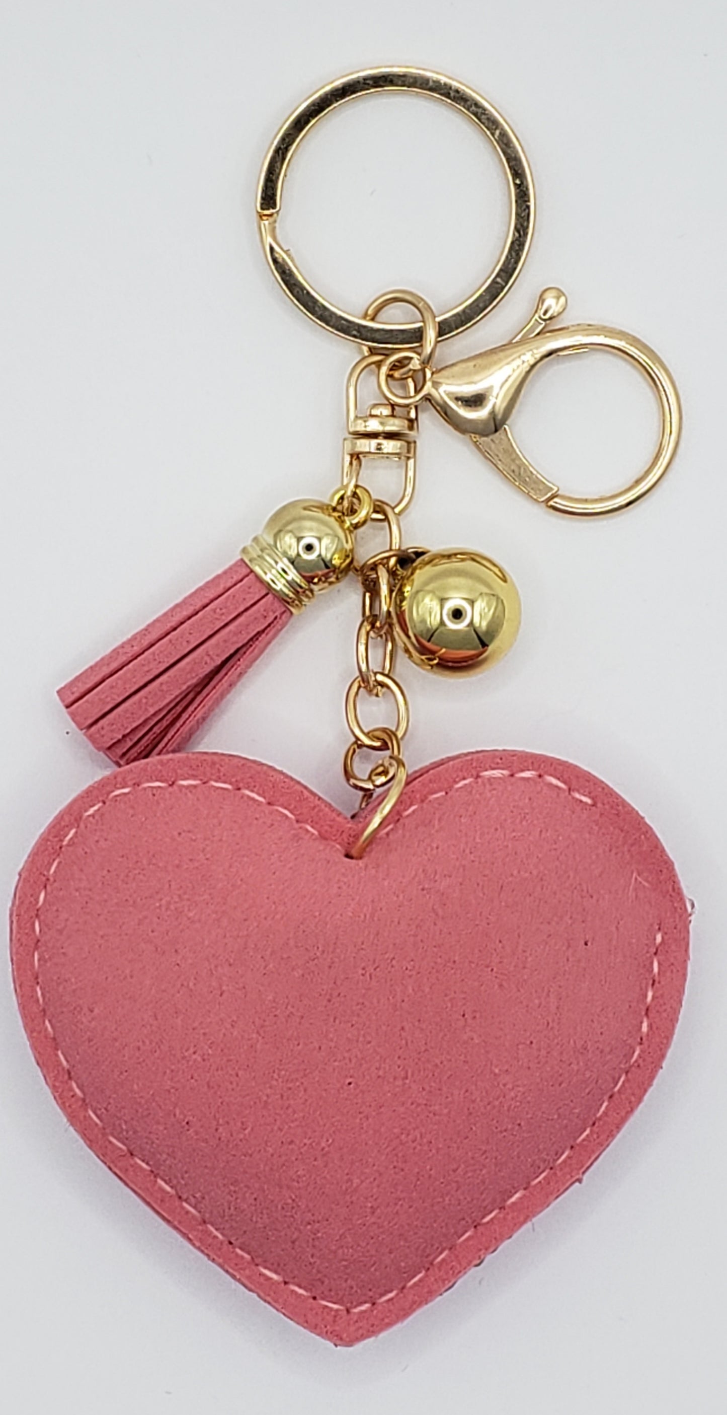 Mom Heart Keychain/Purse Clip
