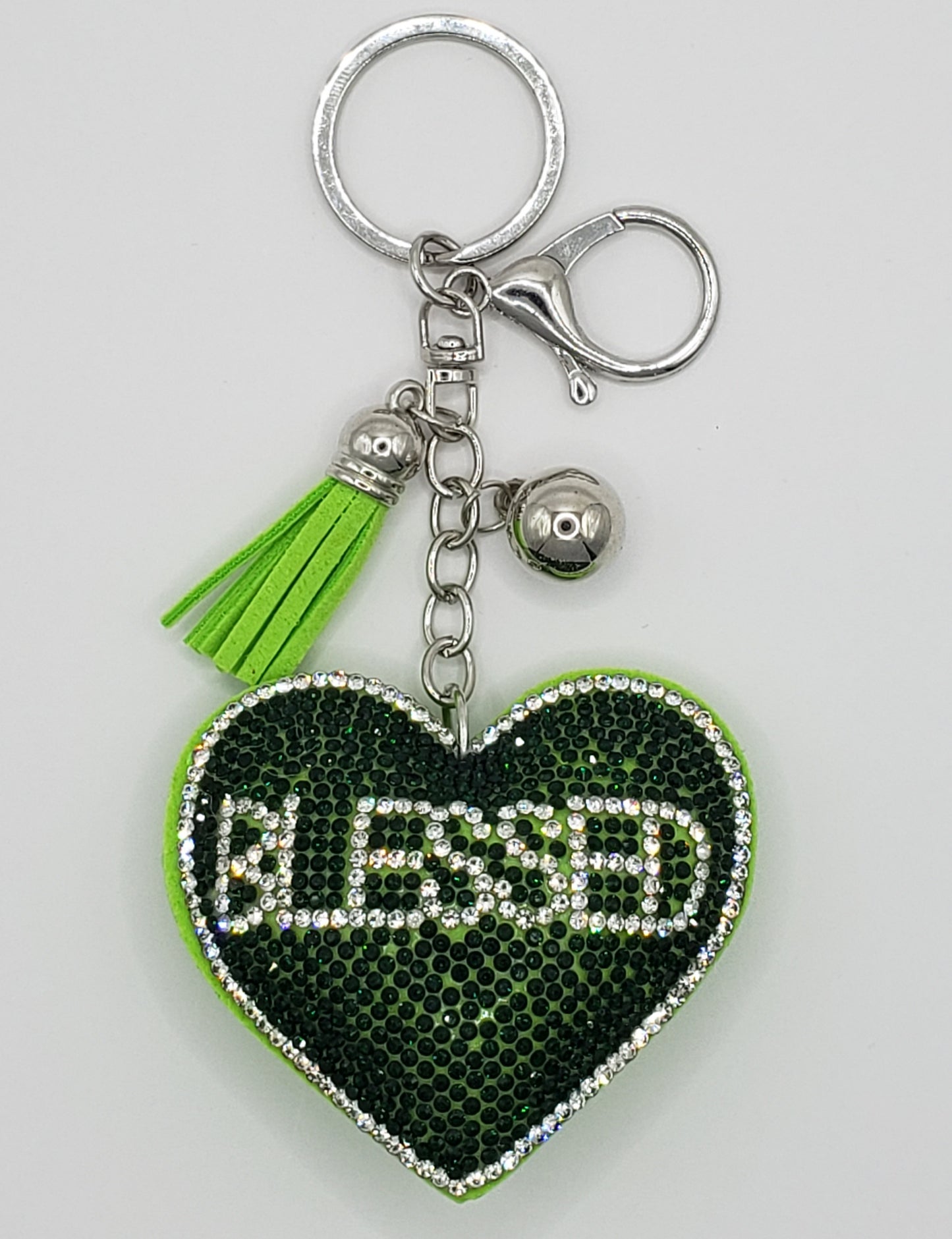 Blessed Heart Keychain/Purse Clip