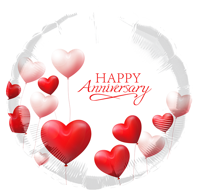 Happy Anniversary 18” Mylar