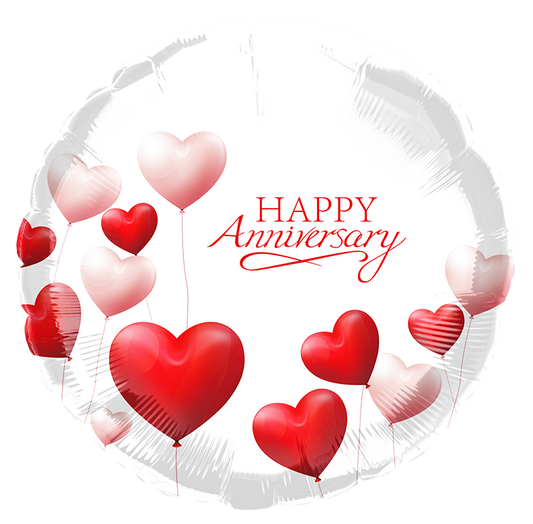 Happy Anniversary 18” Mylar